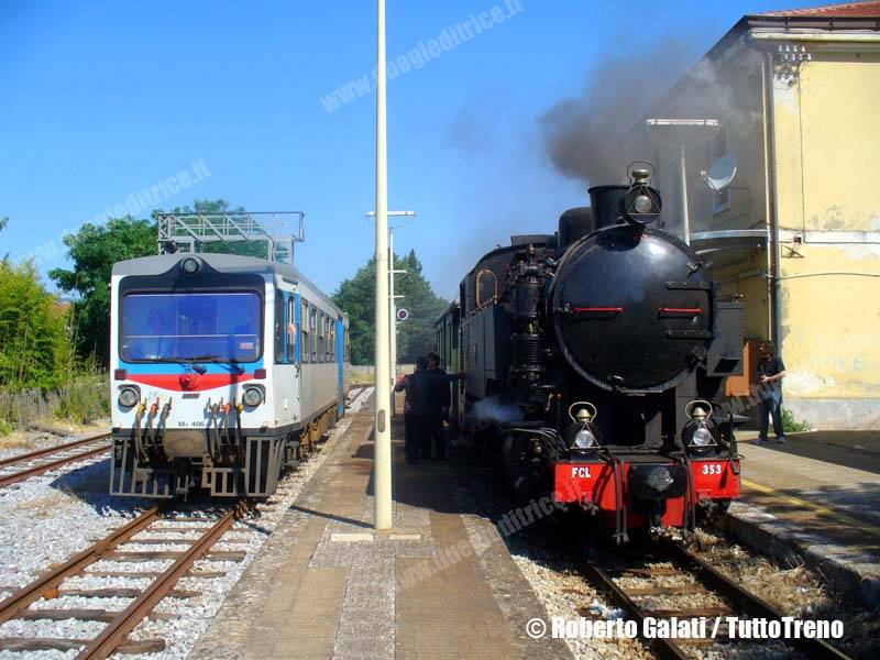 Ferrovie della Calabria a tutto vapore