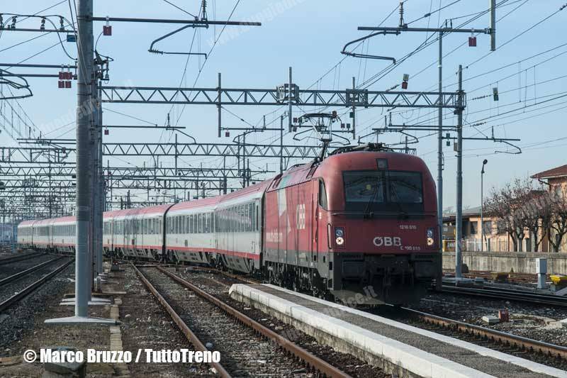 EC DB-ÖBB: fatturato + 11% e oltre 1 milione di passeggeri