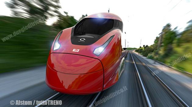 NTV e Alstom presentano il nuovo treno AV