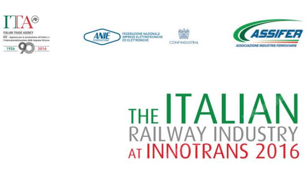 Innotrans 2016: ANIE ASSIFER con ICE per promuovere la tecnologia italiana a Berlino