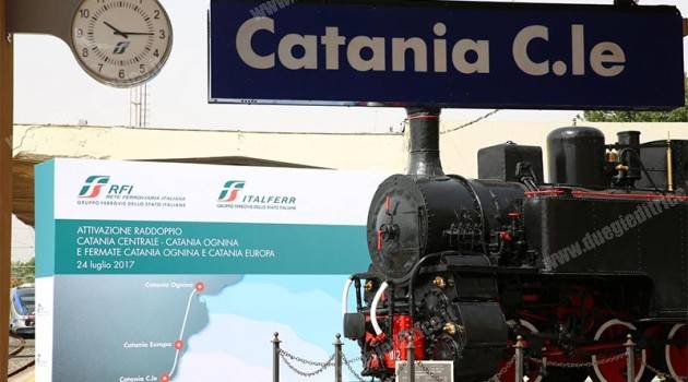 Catania: raddoppio e nuove fermate su rete RFI