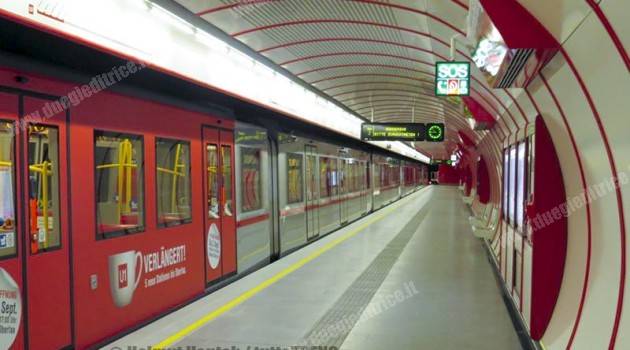 Vienna: inaugurato il prolungamento della linea U1 della metro