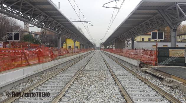 Ferrovienord: nuove banchine a Paderno Dugnano