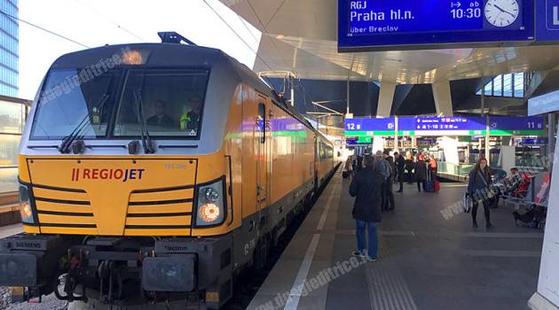 Vienna–Brno–Praga, RegioJet conquista i viaggiatori