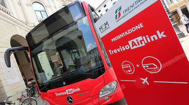Trenitalia, integrazione e navette dalla stazione di Treviso all’aeroporto