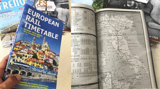 Orari di carta: European Rail Timetable
