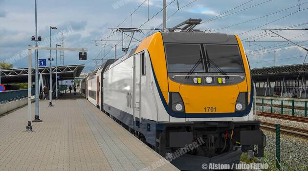 Alstom fornirà alla SNCB belga fino a 50 locomotive TRAXX 3 MS