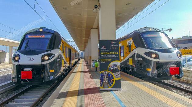 Ferrotramviaria: presentati a Bitonto i nuovi ETR 104