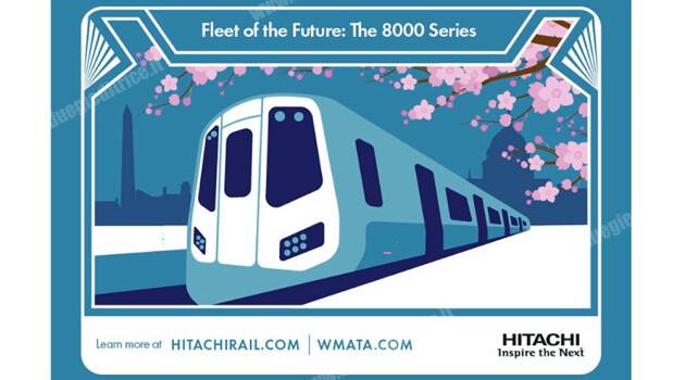 “Fleet of the Future Expo”: sul National Mall a Washington DC sarà esposto il nuovo treno Hitachi serie 8000 per la WMATA