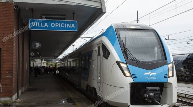 Ripartito dopo decenni il treno transfrontaliero (Trieste)-Villa Opicina–Fiume