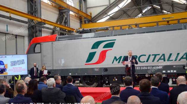 Polo Logistica FS: consegnata da Alstom la prima locomotiva TRAXX 3 DC con sistema Ultimo Miglio