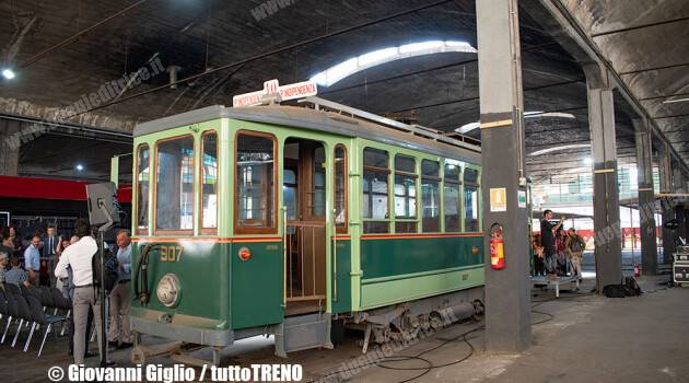 ATAC Roma: all’evento “Roma si muove” presentata la maquette del tram CAF