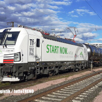 Prime Vectron E 193 di TX Logistik sui binari