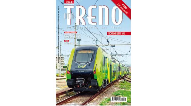 tuttoTRENO n° 399 – novembre 2024 nel tuo punto vendita