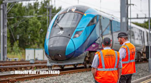 Regno Unito: la prima sperimentazione di batterie su un treno Intercity supera le aspettative