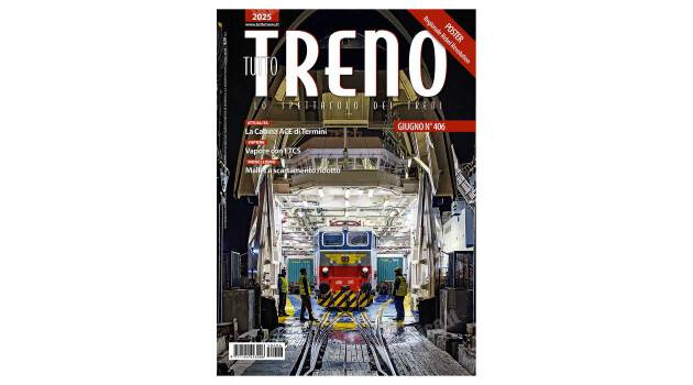 tuttoTRENO n° 406 – giugno 2025, a breve nel tuo punto vendita e sullo store Duegieditrice