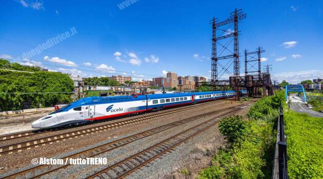 In servizio gli ACELA NextGen di Alstom per Amtrak, i treni più veloci d’America