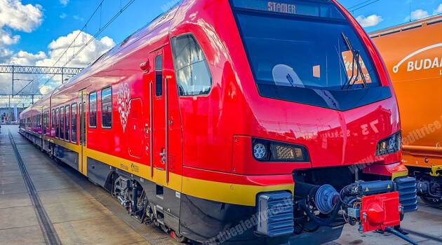 Danzica: Stadler presenta il treno nuovo FLIRT per la Valle d’Aosta