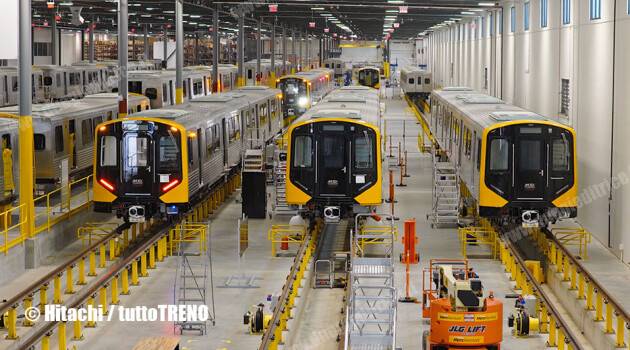 Hitachi Rail: negli USA una “Lighthouse Digital Factory” con competenze italiane