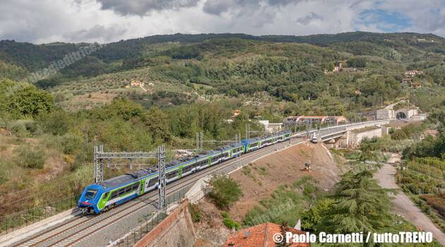 RFI: COMPLETATO IL RADDOPPIO FERROVIARIO TRA PISTOIA E MONTECATINI TERME