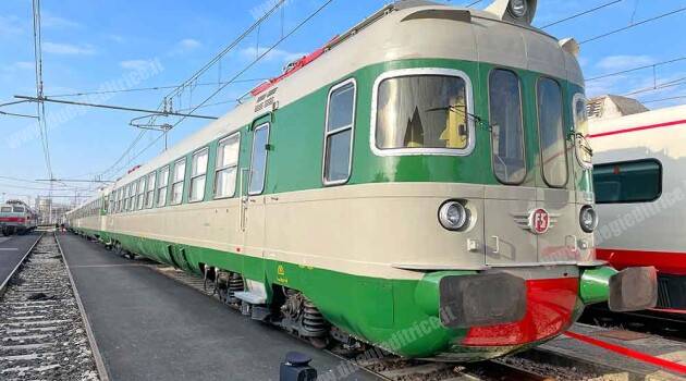 Prima uscita ufficiale per le ALe 601, al DORS di Milano Sq. Rialzo