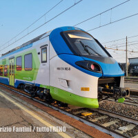 Trenord: arrivato il primo ITR 814 a Rovato