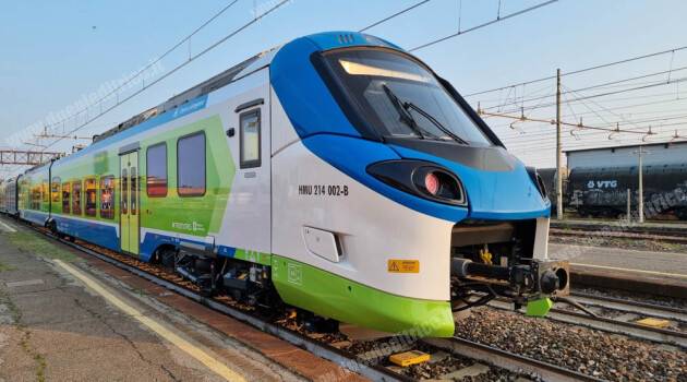 Trenord: arrivato il primo ITR 814 a Rovato