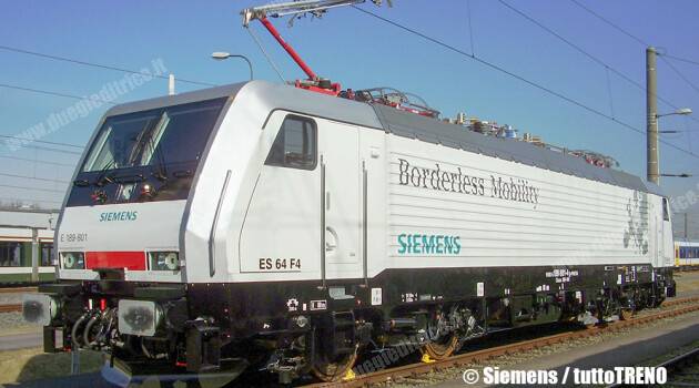 Le ES64F4 Siemens approvate per ETCS Baseline 3