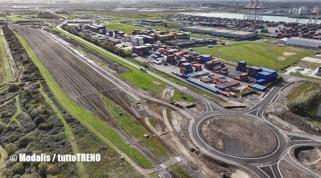 Francia: prima pietra a Dunkerque per il nuovo terminal strada-rotaia