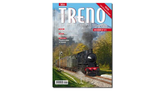 tuttoTRENO n° 411 –  dicembre 2025, a breve in edicola, nel tuo punto vendita e sullo store Duegieditrice