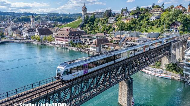 I GTW dell’impresa svizzera Thurbo all’ungherese MÁV