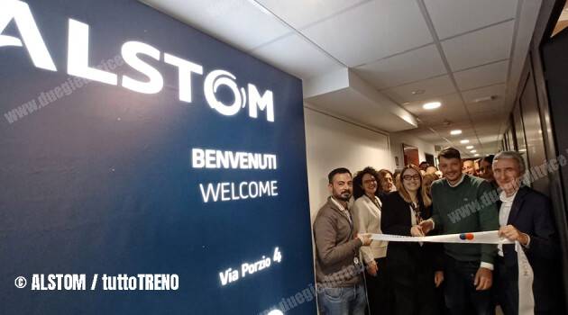 Alstom inaugura a Napoli un nuovo centro operativo per i progetti regionali
