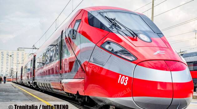 TRENITALIA, PUGLIA: DA MARZO TORNANO UNA COPPIA DI FRECCE PUGLIA – ROMA E UNA COPPIA DI IC BARI-NAPOLI