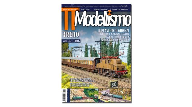 tuttoTRENO Modellismo n° 105 – marzo 2026, a breve nel tuo punto vendita