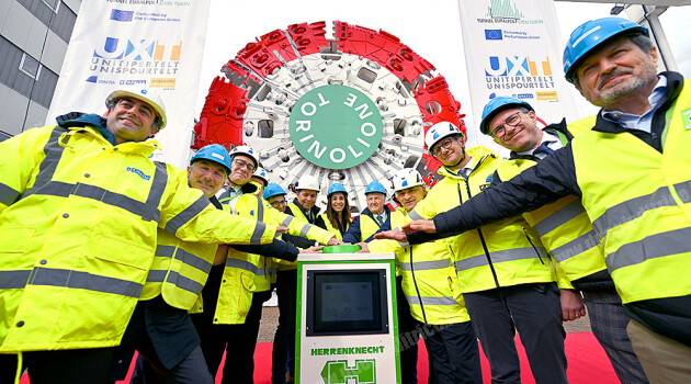 Torino–Lione, presentata la prima talpa per lo scavo del tunnel di base in Italia