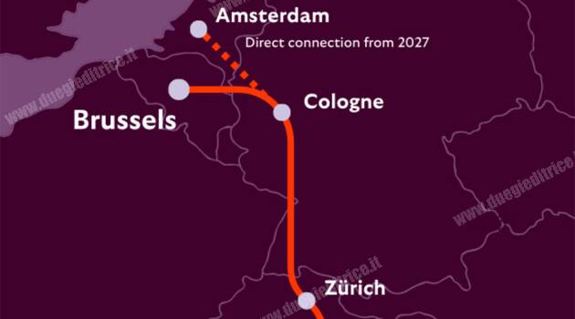 Treno notte Bruxelles–Milano dal 9 settembre 2026