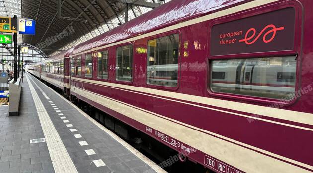 European Sleeper: prima partenza del treno notturno Parigi–Bruxelles–Berlino
