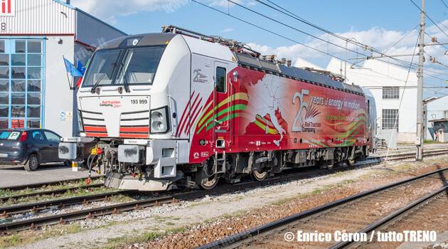 Una Vectron per i 25 anni di Rail Traction Company
