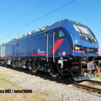 La EUROLIGHT Dual per Trenitalia in prova al centro VÚŽ di Velim