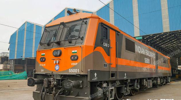 Siemens consegna la prima locomotiva D9 alle Ferrovie Indiane