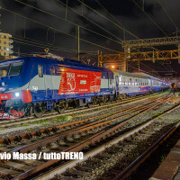 E 464 TTI in livrea speciale per i 50 anni dalla fine del trifase