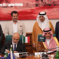 Gruppo FS firma Protocollo d’Intesa con Saudi Railway per sviluppo ferrovia in Medio Oriente