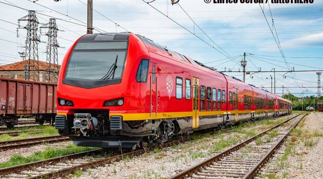 Val d’Aosta: arrivati gli ultimi ETR 814 per la Torino–Aosta