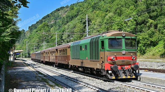 FONDAZIONE FS: RITORNANO I TRENI STORICI SULLA FERROVIA DELLE MERAVIGLIE TRA TORINO, CUNEO, VENTIMIGLIA E IMPERIA