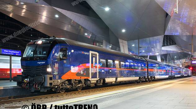 ÖBB Nightjet inizia le prevendite per l’anno 2027