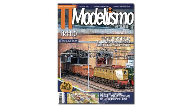 tuttoTRENO Modellismo n° 107 – settembre 2026, a breve nel tuo punto vendita
