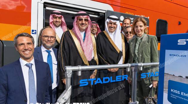 L’Arabia Saudita ordina a Stadler ulteriori dieci treni Intercity